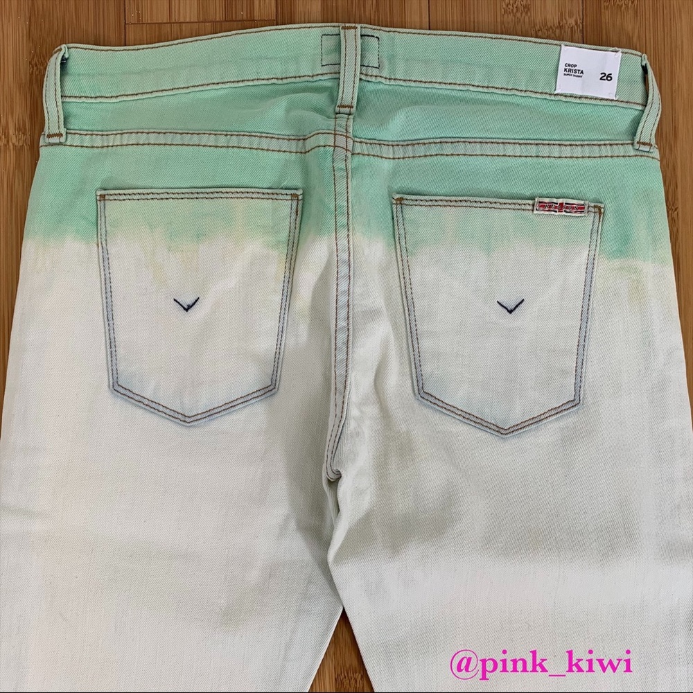 ⬇️REDUCED❗️NWOT Hudson Krista Skinny Crop Ombré Jeans - Picture 9 of 14